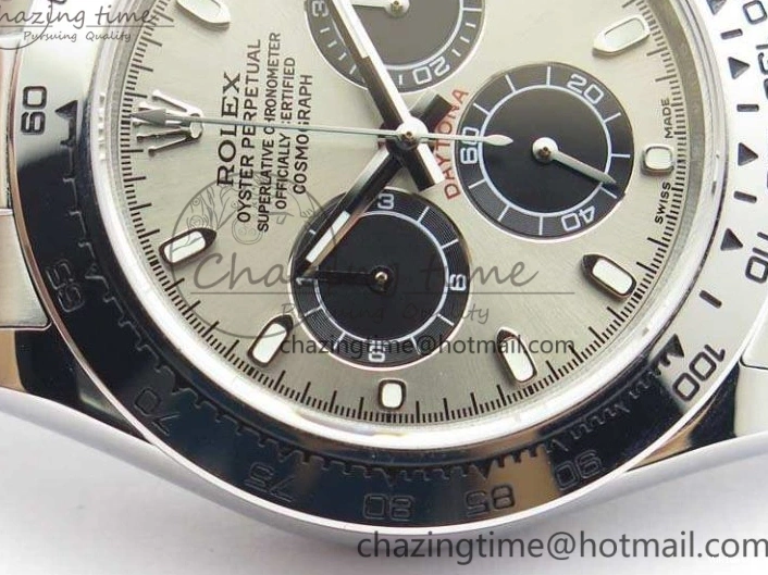 Edition 116519LN Dial A4130 Daytona SS Best Bracelet On SS JH Gray Bezel 0121